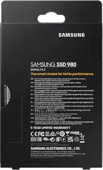 Накопитель SSD Samsung PCI-E x4 250Gb MZ-V8V250BW 980 M.2 2280 - купить недорого с доставкой в интернет-магазине