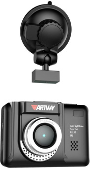 Видеорегистратор с радар-детектором Artway COMBO MD-106 GPS черный - купить недорого с доставкой в интернет-магазине