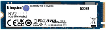 Накопитель SSD Kingston PCI-E 4.0 x4 500Gb SNV2S/500G NV2 M.2 2280 - купить недорого с доставкой в интернет-магазине