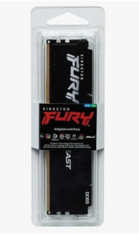 Память DDR5 32GB 6000MHz Kingston KF560C36BBE-32 Fury Beast Black RTL Gaming PC5-48000 CL36 DIMM 288-pin 1.35В dual rank с радиатором Ret - купить недорого с доставкой в интернет-магазине