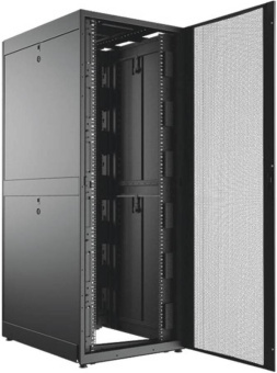 Шкаф серверный C3 Solutions (C3.RF4802) напольный 48U 750x1200мм пер.дв.перфор. задн.дв.перфор. 2 бок.пан. направл.под закл.гайки 1120кг черный - купить недорого с доставкой в интернет-магазине