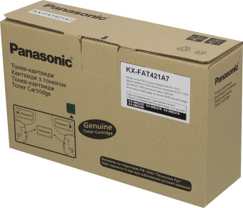 Картридж лазерный Panasonic KX-FAT421A7 черный (2000стр.) для Panasonic KX-MB2230/2270/2510/2540 - купить недорого с доставкой в интернет-магазине