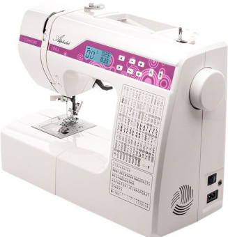 Швейная машина Comfort 100A белый/розовый - купить недорого с доставкой в интернет-магазине