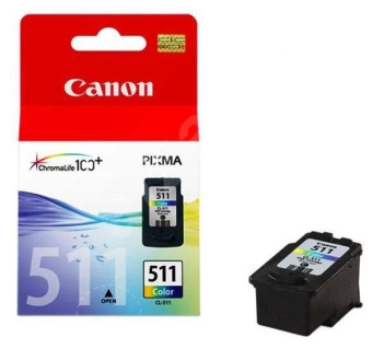 Картридж струйный Canon CL-511 2972B007/004/001 многоцветный для Canon MP240/MP260/MP480 - купить недорого с доставкой в интернет-магазине