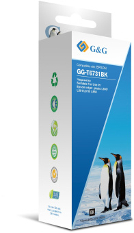 Чернила G&G GG-T6731BK черный 100мл для Epson L800, L805, L810, L850 - купить недорого с доставкой в интернет-магазине