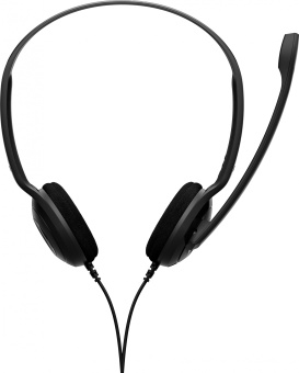 Наушники с микрофоном Epos Sennheiser PC 3 Chat черный 2м накладные оголовье (1000430) - купить недорого с доставкой в интернет-магазине