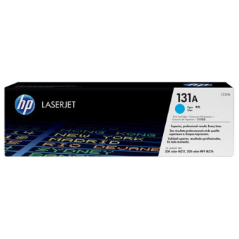 Картридж лазерный HP 131A CF211A голубой для HP LJ Pro M251/M276 - купить недорого с доставкой в интернет-магазине