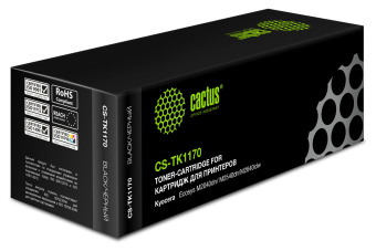 Картридж лазерный Cactus CS-TK1170 TK-1170 черный (7200стр.) для Kyocera Ecosys M2040dn/ M2540dn/M2640idw - купить недорого с доставкой в интернет-магазине
