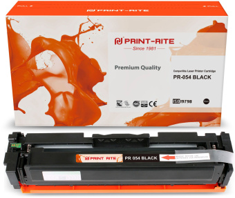 Картридж лазерный Print-Rite TFCA05BPU1J PR-054 BLACK 054 Black черный (3100стр.) для Canon LBP 621Cw/ 623Cdw/641Cw/643Cdw - купить недорого с доставкой в интернет-магазине