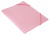 Папка на резинке Бюрократ Gems GEMPR05PIN A4 пластик кор.30мм 0.5мм розовый аметист карман для визитки - купить недорого с доставкой в интернет-магазине