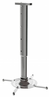 Кронштейн для проектора Cactus CS-VM-PR05L-AL серебристый макс.10кг потолочный поворот и наклон - купить недорого с доставкой в интернет-магазине