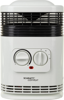 Тепловентилятор Scarlett SC-FH1.513MC 1500Вт белый - купить недорого с доставкой в интернет-магазине