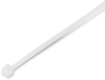 Стяжка эластомерная Hyperline GT-150IC 150x3.6мм (упак:100шт) полиамид белый - купить недорого с доставкой в интернет-магазине