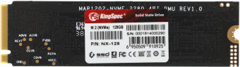 Накопитель SSD Kingspec PCIe 3.0 x4 128GB NX-128 M.2 2280 0.9 DWPD - купить недорого с доставкой в интернет-магазине