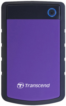 Жесткий диск Transcend USB 3.0 4Tb TS4TSJ25H3P StoreJet 25H3 (5400rpm) 2.5" фиолетовый - купить недорого с доставкой в интернет-магазине