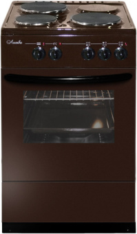 Плита Электрическая Лысьва ЭП 301 М2С коричневый эмаль (без крышки) - купить недорого с доставкой в интернет-магазине
