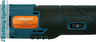 Многофункциональный инструмент Sturm! CMF1830 зеленый/черный - купить недорого с доставкой в интернет-магазине