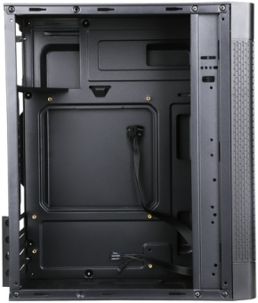 Корпус Accord Q03B черный без БП mATX 2xUSB3.0 audio - купить недорого с доставкой в интернет-магазине