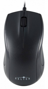 Мышь Оклик 185M черный оптическая (1200dpi) USB (3but) - купить недорого с доставкой в интернет-магазине