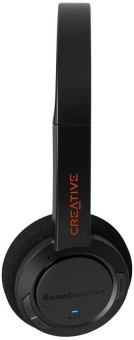 Гарнитура накладные Creative Blaster Jam V2 черный беспроводные bluetooth оголовье (51EF0950AA001) - купить недорого с доставкой в интернет-магазине