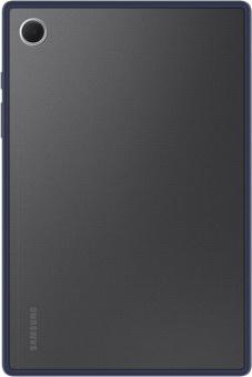 Чехол Samsung для Samsung Galaxy Tab A8 Clear Edge Cover полиуретан прозрачный/синий (EF-QX200TNEGRU) - купить недорого с доставкой в интернет-магазине