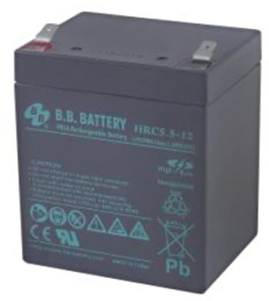 Батарея для ИБП BB HRC 5.5-12 12В 5Ач - купить недорого с доставкой в интернет-магазине