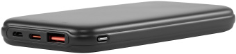 Мобильный аккумулятор Digma DGPF10B 10000mAh QC3.0/PD3.0 22.5W 3A USB-A/USB-C черный (DGPF10B22PBK) - купить недорого с доставкой в интернет-магазине