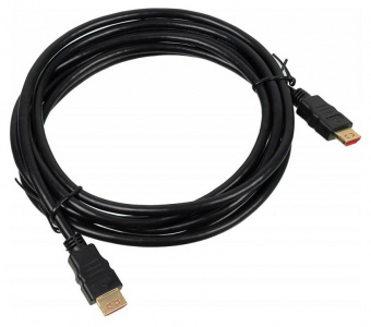 Кабель аудио-видео Buro HDMI 1.4 HDMI (m)/HDMI (m) 3м. Позолоченные контакты черный (BHP HDMI V1.4 3M LOCK) - купить недорого с доставкой в интернет-магазине