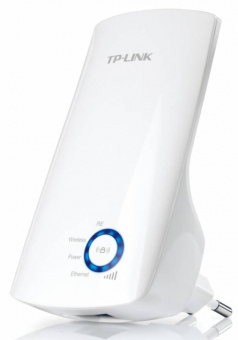 Повторитель беспроводного сигнала TP-Link TL-WA850RE N300 10/100BASE-TX белый - купить недорого с доставкой в интернет-магазине
