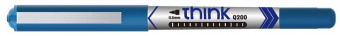 Ручка роллер Deli Think (EQ20030) синий d=0.5мм син. черн. одноразовая ручка стреловидный пиш. наконечник линия 0.35мм - купить недорого с доставкой в интернет-магазине