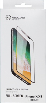 Защитное стекло для экрана Redline черный для Apple iPhone X/XS/11 Pro 1шт. (УТ000012297) - купить недорого с доставкой в интернет-магазине