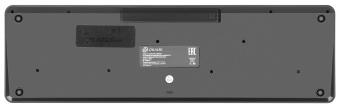 Клавиатура + мышь Оклик 300M клав:серый мышь:серый/черный USB беспроводная slim - купить недорого с доставкой в интернет-магазине