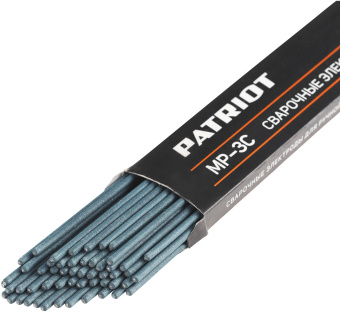 Электроды Patriot МР-3С D3мм L350мм 1050гр (605012005) - купить недорого с доставкой в интернет-магазине