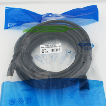 Кабель аудио-видео HDMI (m)/HDMI (m) 20м. черный - купить недорого с доставкой в интернет-магазине