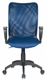 Кресло Бюрократ CH-599AXSN темно-синий TW-05N сиденье темно-синий TW-10N крестов. пластик - купить недорого с доставкой в интернет-магазине