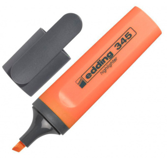 Текстовыделитель Edding E-345/6 скошенный пиш. наконечник 1-5мм оранжевый - купить недорого с доставкой в интернет-магазине