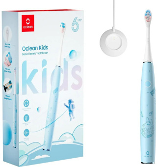 Зубная щетка электрическая Oclean Kids Air 2 голубой - купить недорого с доставкой в интернет-магазине