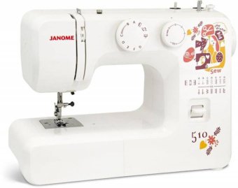 Швейная машина Janome Sew dream 510 белый - купить недорого с доставкой в интернет-магазине