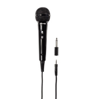 Микрофон проводной Thomson M135 3м черный - купить недорого с доставкой в интернет-магазине