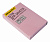 Блок самоклеящийся бумажный Silwerhof 682155-03 51x76мм 100лист. 75г/м2 пастель розовый