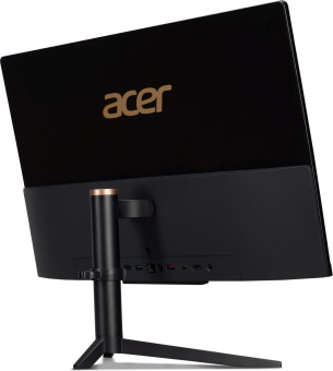 Моноблок Acer Aspire C22-1610 21.5" Full HD N100 (0.8) 8Gb SSD512Gb UHDG CR Eshell WiFi BT 65W клавиатура мышь Cam черный 1920x1080 - купить недорого с доставкой в интернет-магазине