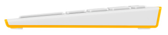 Клавиатура + мышь Acer OCC200 клав:желтый/белый мышь:белый/желтый USB беспроводная slim Multimedia (ZL.ACCEE.002) - купить недорого с доставкой в интернет-магазине