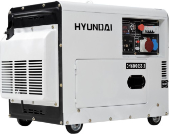 Генератор Hyundai DHY 8000SE-3 6.5кВт - купить недорого с доставкой в интернет-магазине