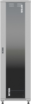 Шкаф серверный NTSS Премиум (NTSS-R42U6080GS) напольный 42U 600x800мм пер.дв.стекл металл 900кг серый IP20 сталь - купить недорого с доставкой в интернет-магазине