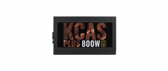 Блок питания Aerocool ATX 800W KCAS PLUS 800 80+ bronze (24+4+4pin) APFC 120mm fan 7xSATA RTL - купить недорого с доставкой в интернет-магазине