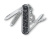 Нож перочинный Victorinox Classic Brilliant Crystal (0.6221.35) 58мм 5функц. черный/серебристый подар.коробка - купить недорого с доставкой в интернет-магазине