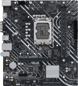 Материнская плата Asus PRIME B660-PLUS D4 Soc-1700 Intel B660 4xDDR4 ATX AC`97 8ch(7.1) 2.5Gg RAID+HDMI+DP - купить недорого с доставкой в интернет-магазине
