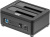 Док-станция для HDD AgeStar 3UBT8 SATA III пластик/алюминий черный 2 - купить недорого с доставкой в интернет-магазине