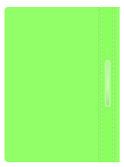 Папка-скоросшиватель Бюрократ Double Neon -PSLDNE/LETT A4 прозрач.верх.лист пластик салатовый 0.14/0.18 - купить недорого с доставкой в интернет-магазине