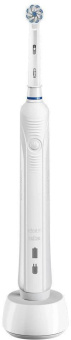 Зубная щетка электрическая Oral-B Pro 500 Sensitive белый - купить недорого с доставкой в интернет-магазине